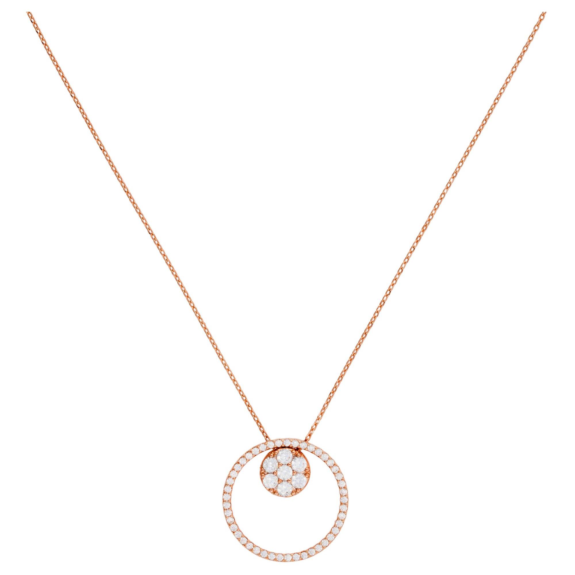 Collana U.S. Polo Assn. In metallo placcato oro rosa