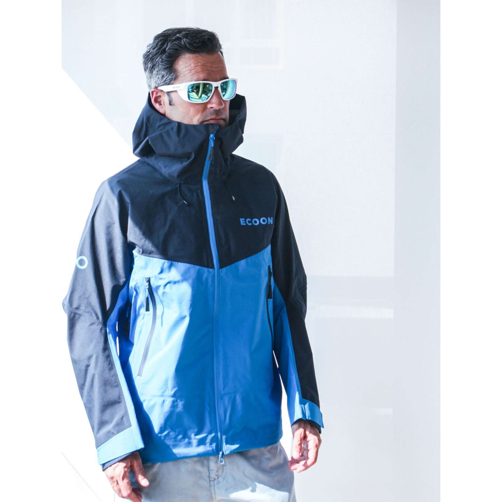 Chaqueta ECODiscover marca ECOON - Azul / Azul Claro