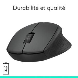 Souris sans fil LOGITECH M330 SILENT PLUS Noir