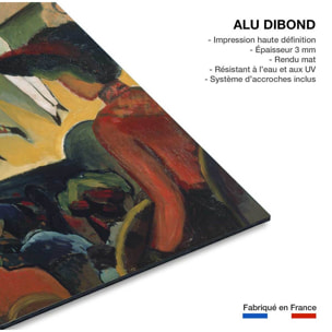 Tableau Le ballet russe par August Macke Tableau alu Dibond