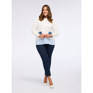 Fiorella Rubino - Jeans chino - Blu