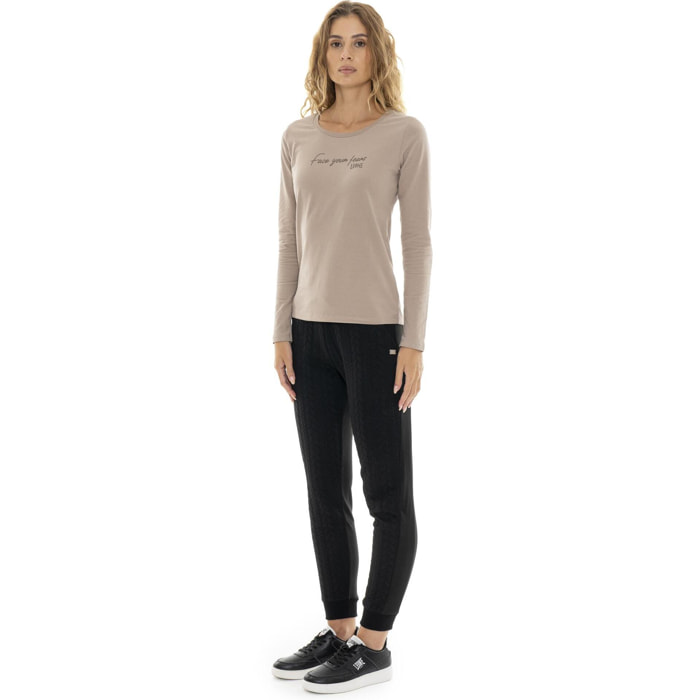 Pantalone da donna invernale a treccia davanti "Relaxed"