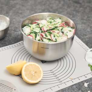 Bol sous vide L / 24 cm, Acier inoxydable, Argent