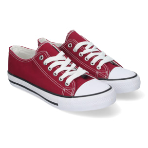 Zapatilla Plana de Mujer, Comoda, con Material de Lona