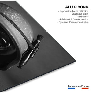 Tableau reporter de guerre Tableau alu Dibond