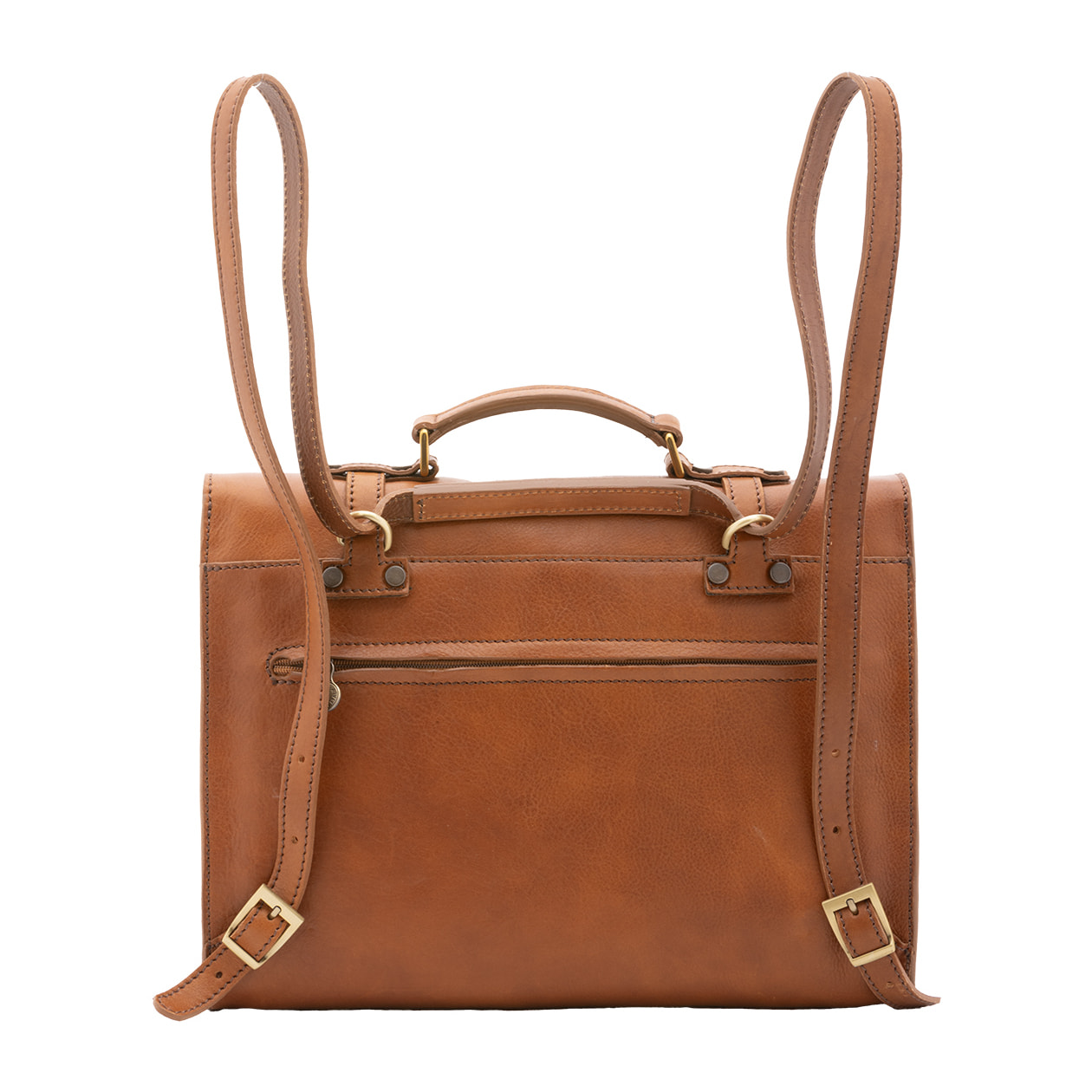 Zaino  unisex In Vera pelle Made in Italy 37x28x9 cm