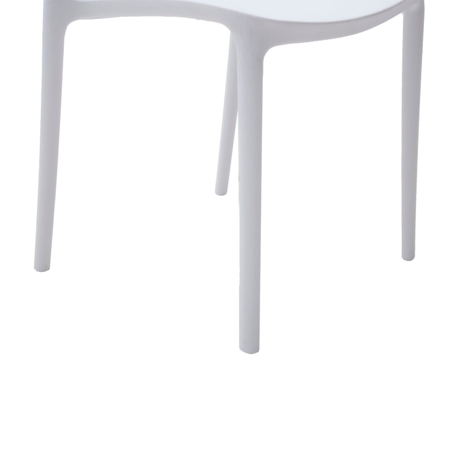 Set da 4 sedie SOUTH BEACH in polipropilene bianco