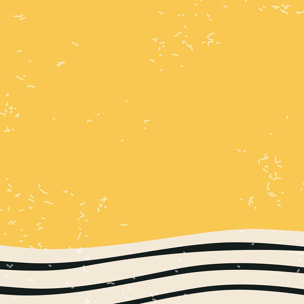 Affiche encadrée abstraite minimaliste formes et lignes Affiche + cadre en métal - Noir