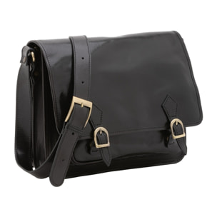 Borsa a tracolla da donna - Modello False - 100% pelle - 35.0 x 27.0 x 14.0 cm