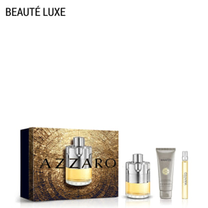 Wanted - Coffret Eau de Toilette 100ml + Vapo 10ml + Shampooing Cheveux et Corps 75ml
