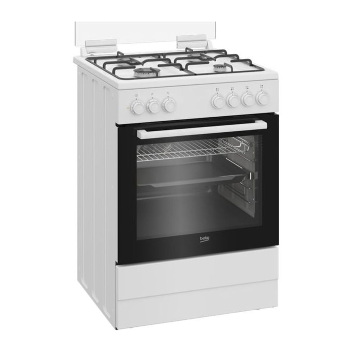 Cuisinière gaz BEKO FBE62011WC
