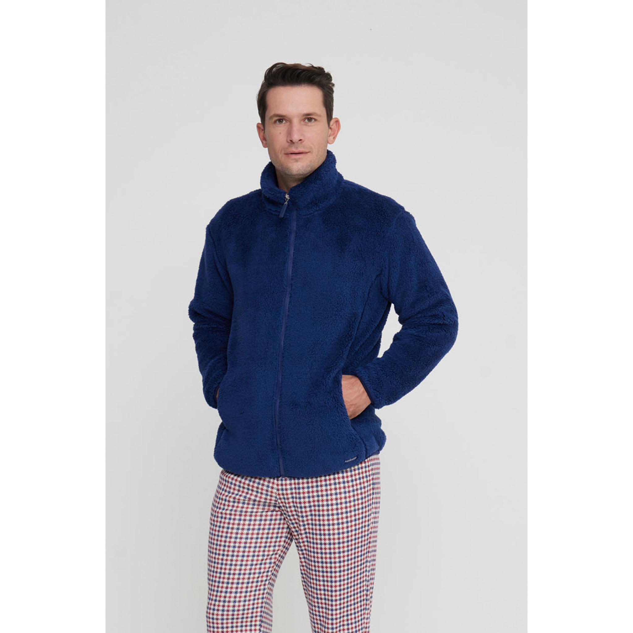 Giacca uomo unity in eco pelliccia con zip Noidinotte