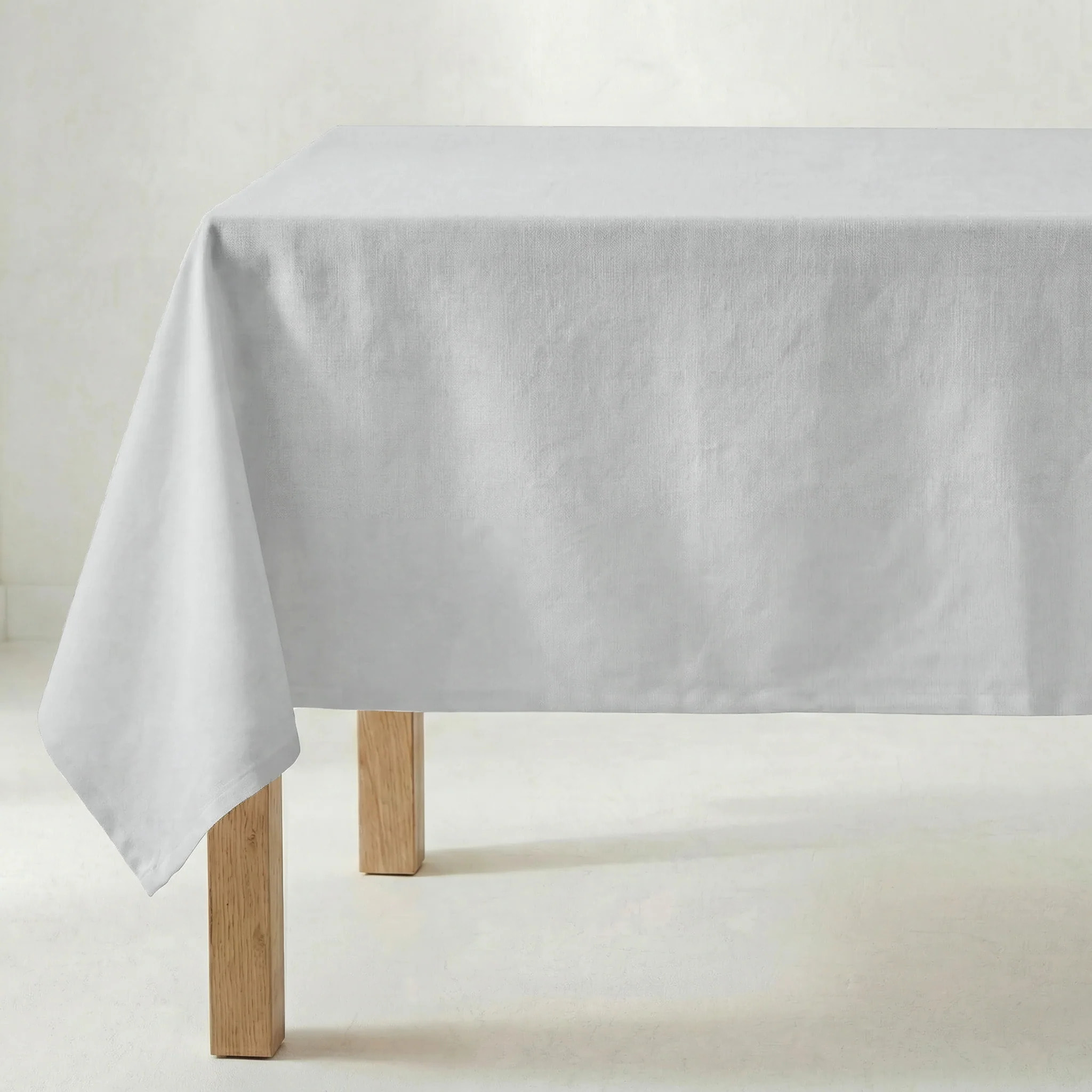 Nappe antitache au toucher tissu imperméable GRIS PIERRE