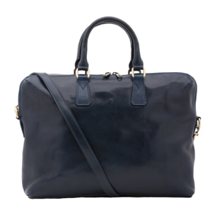 Borsa da lavoro  da uomo In Vera pelle Made in Italy 37x27x6 cm