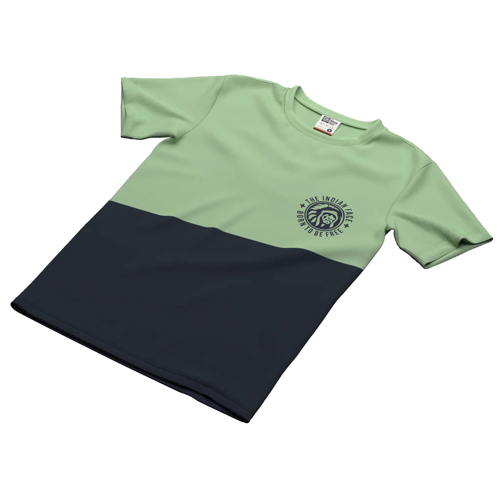 Camisetas para hombre, mujer y niño The Indian Face Maverick Green / Blue