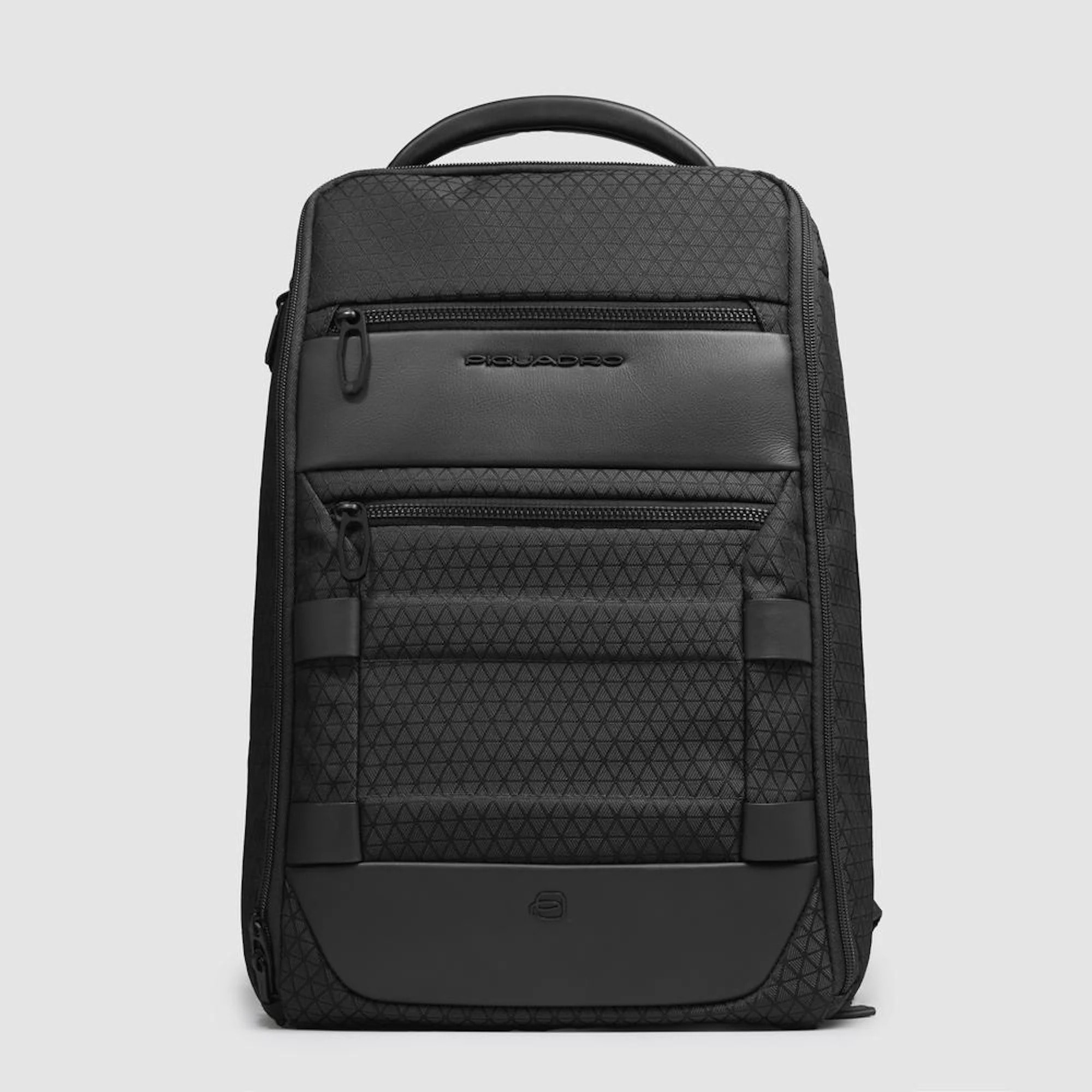 Piquadro Zaino da viaggio modulare porta pc e iPad® con sistema di sicurezza antifurto e tasca portaocchiali