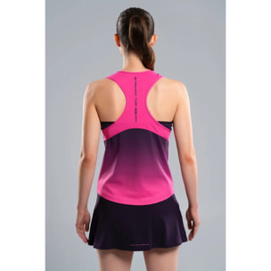 Camiseta Tirantes Mujer PRO Blackberry Rose Degraded