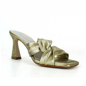 Sandalia nudo. Tacón de 7 cm