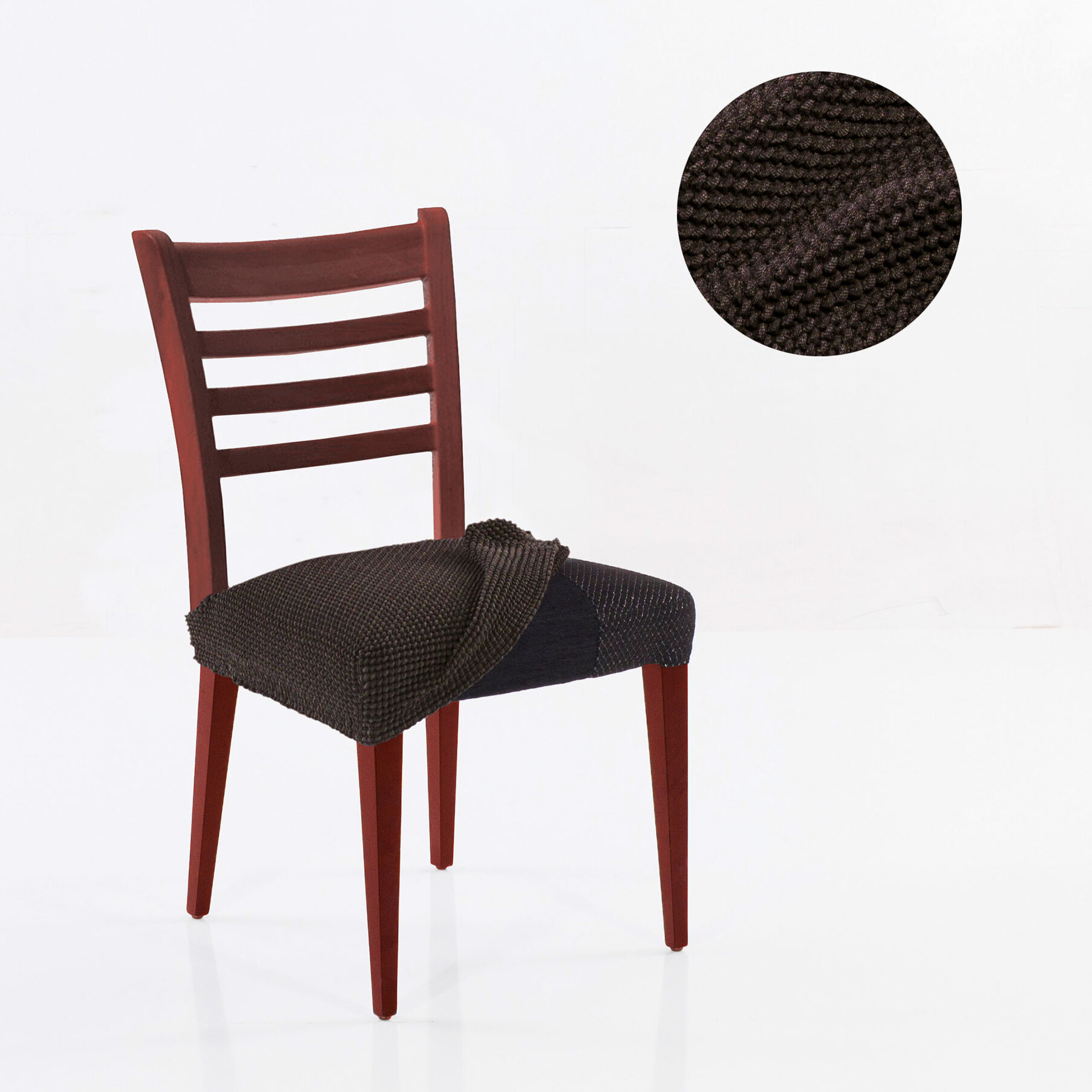 Funda Super Elástica para ASIENTO de SILLA pack2 unidades modelo HELENA