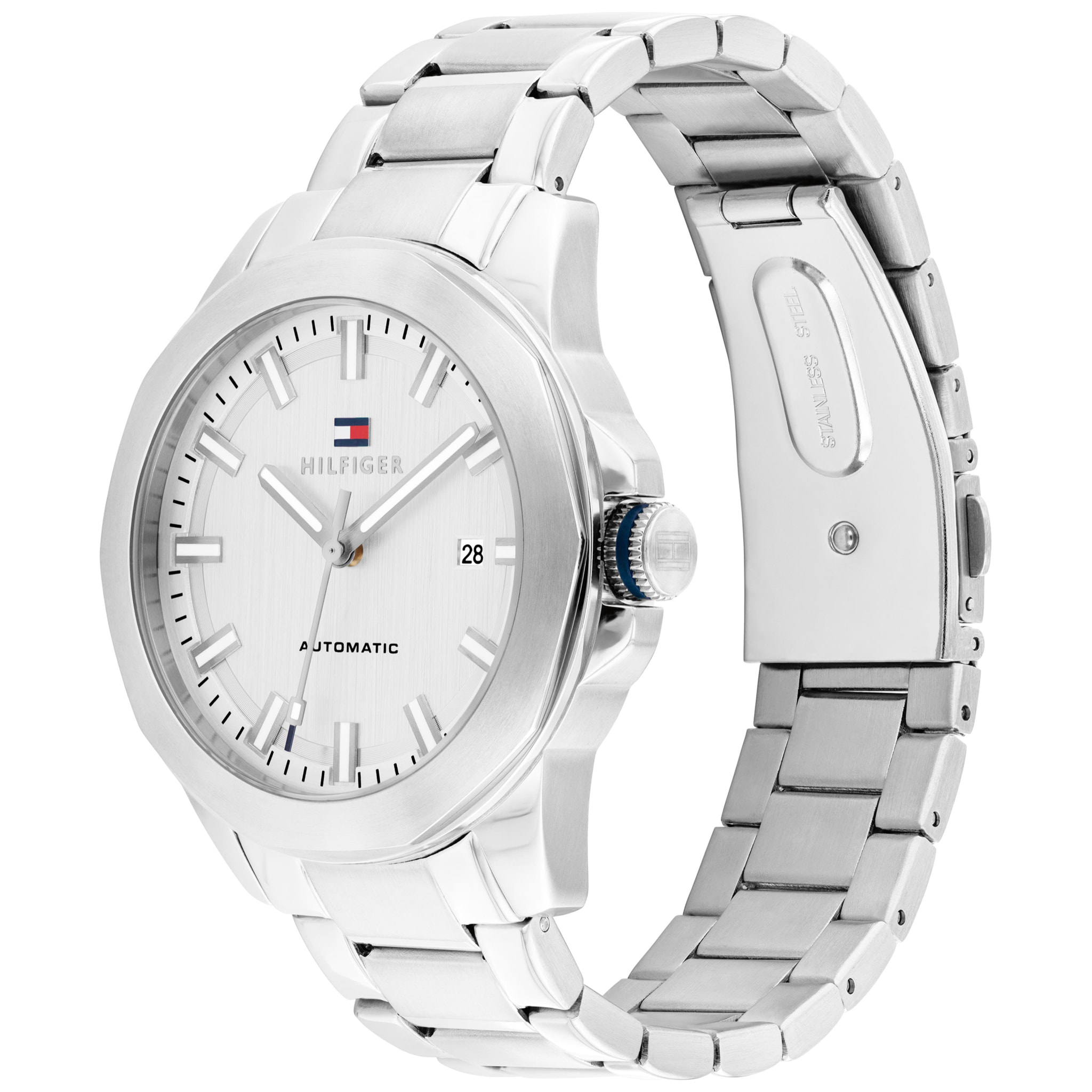 Reloj Tommy Hilfiger 1710695 Hombre Analogico Automatico con Correa de Acero inoxidable
