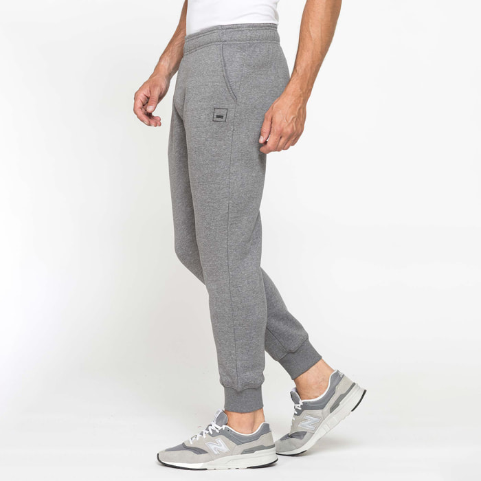 PANTALONE IN FELPA PESANTE CON ELASTICO IN VITA