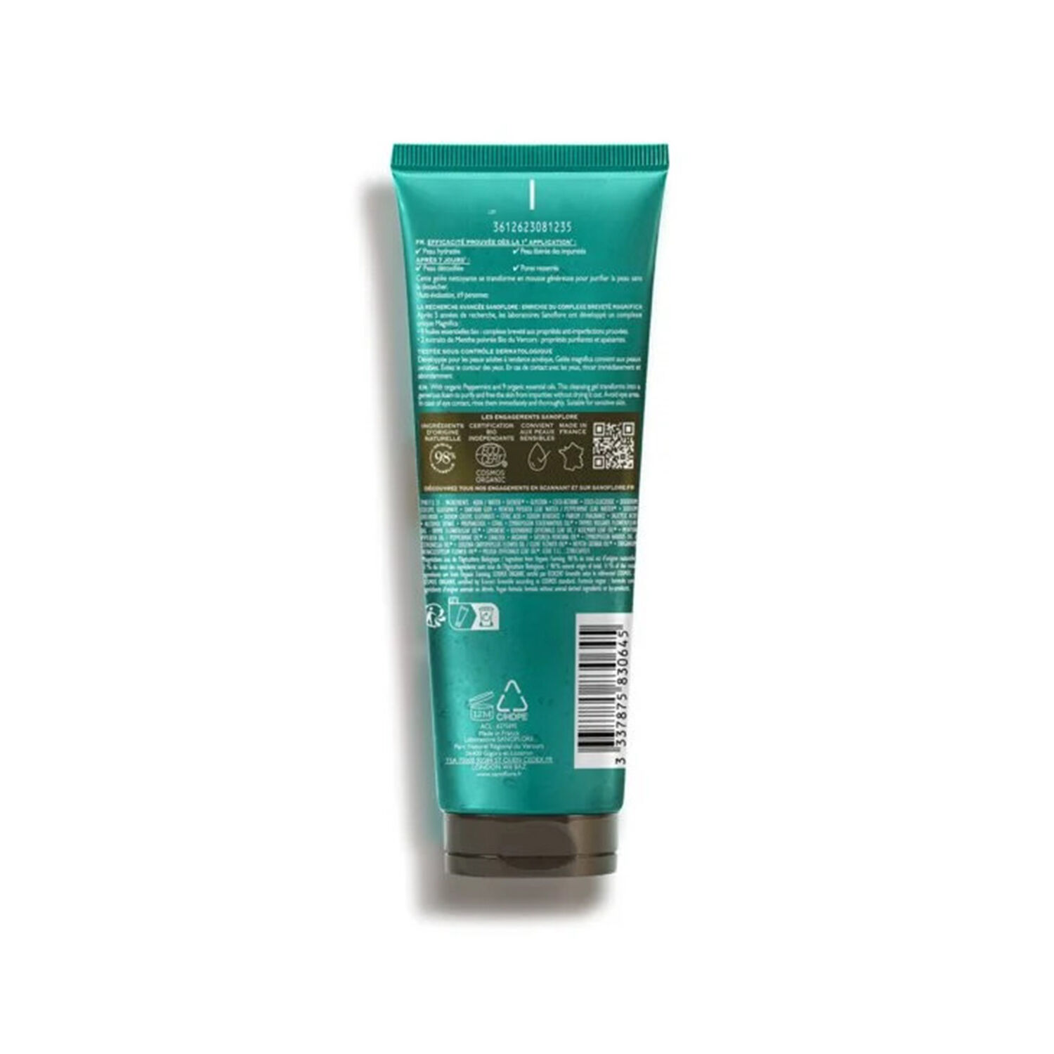 Magnifica - Lot de 2 gel nettoyants anti-imperfections certifiées Bio (2x120ml)