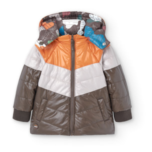 Parka reversible de bebé niño