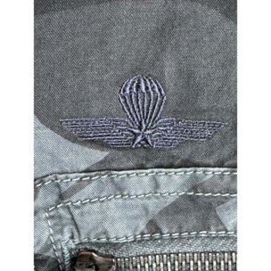 Bermuda Esercito cargo camouflage blu uomo