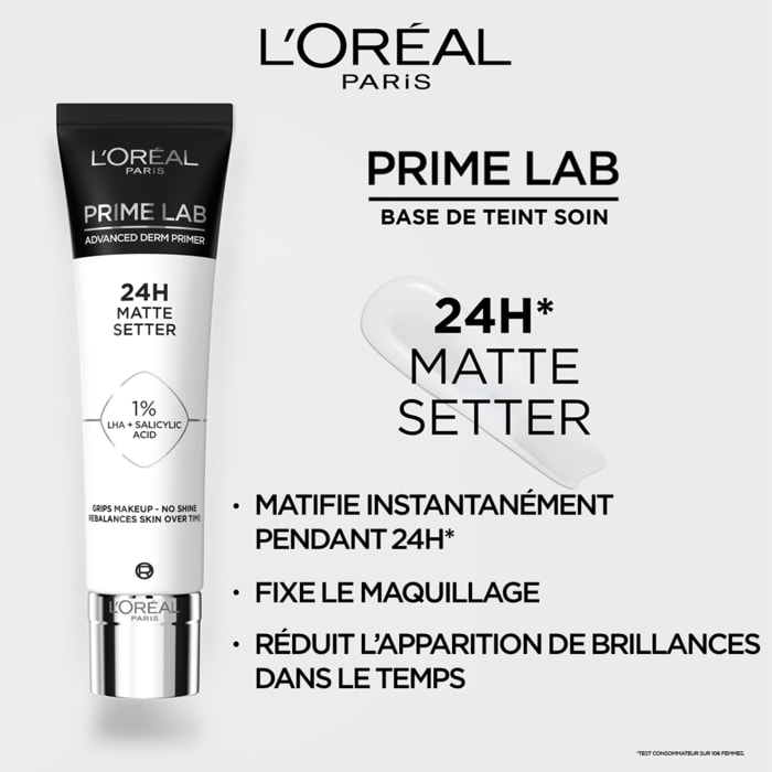 L'Oréal Paris Base de Teint Prime Lab 24H Matte Setter