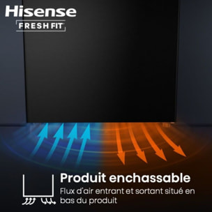 Réfrigérateur combiné HISENSE RB5K330GSFC freshfit