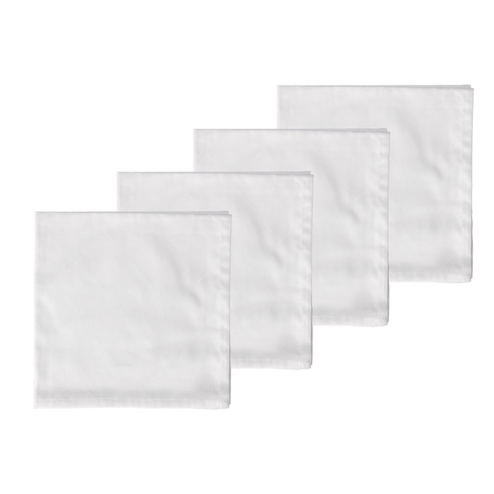 Set de 4 serviettes en tissu Tiles Damas