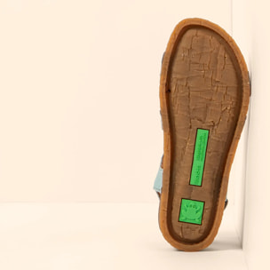 Sandalias N5819 SOFT NAPPA-SILK BLUE /PANGLAO color Blue