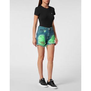 PHILIPP PLEIN Pantaloncini di jeans