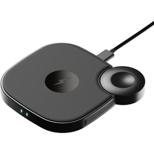 Chargeur induction XMOOVE pad sans fil 2 en 1