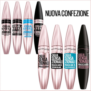 2x Mascara Volumizzante Nero Ciglia Sensazionali