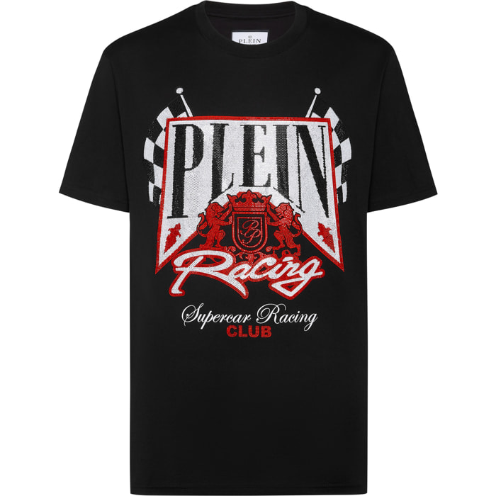 PHILIPP PLEIN T-Shirt Round Neck RACING