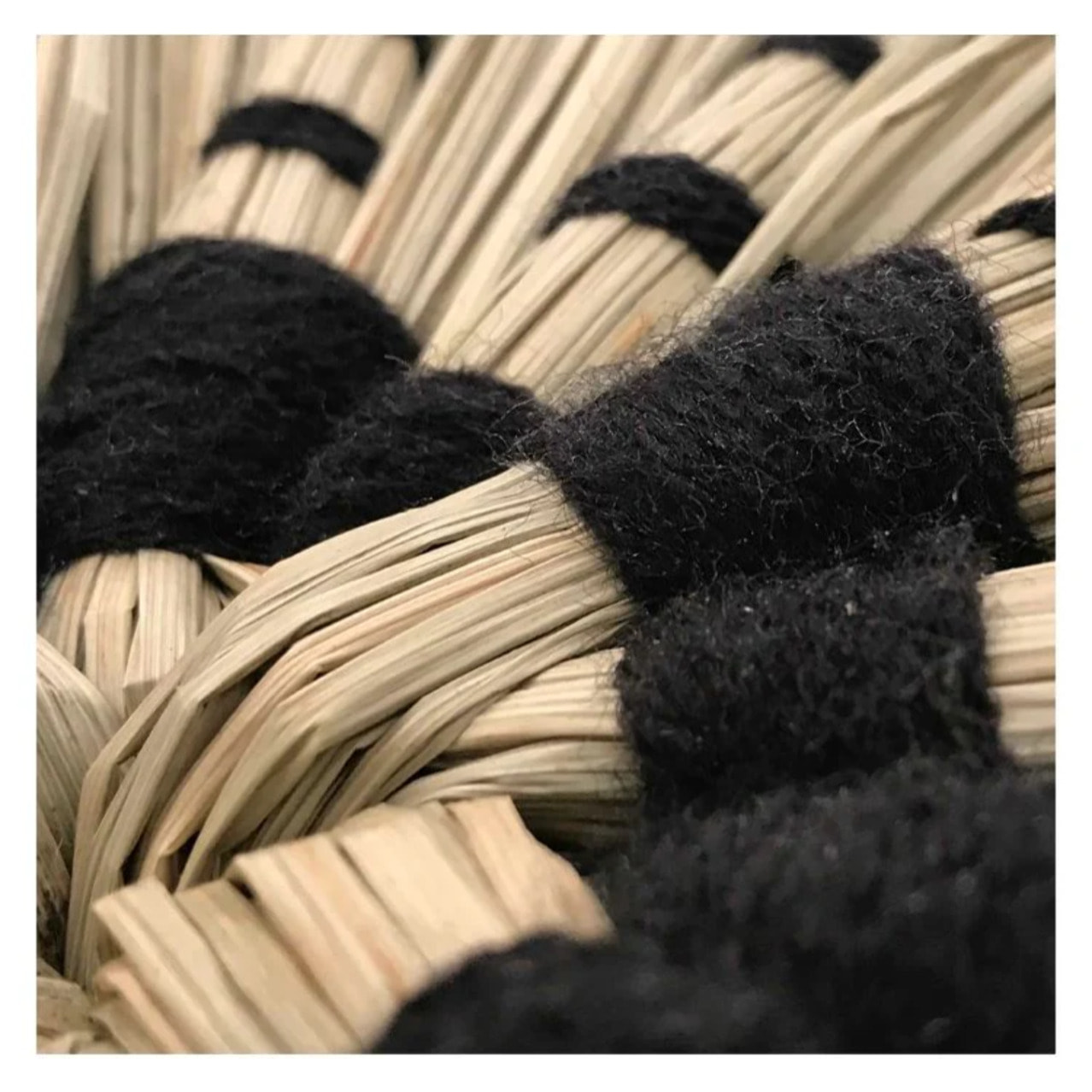 Décoration murale en matière naturelle (lot de 3) - Shama