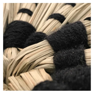 Décoration murale en matière naturelle (lot de 3) - Shama