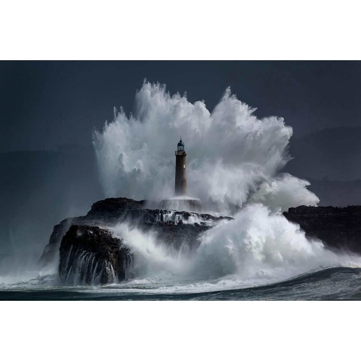 Tableau phare fantôme Toile imprimée