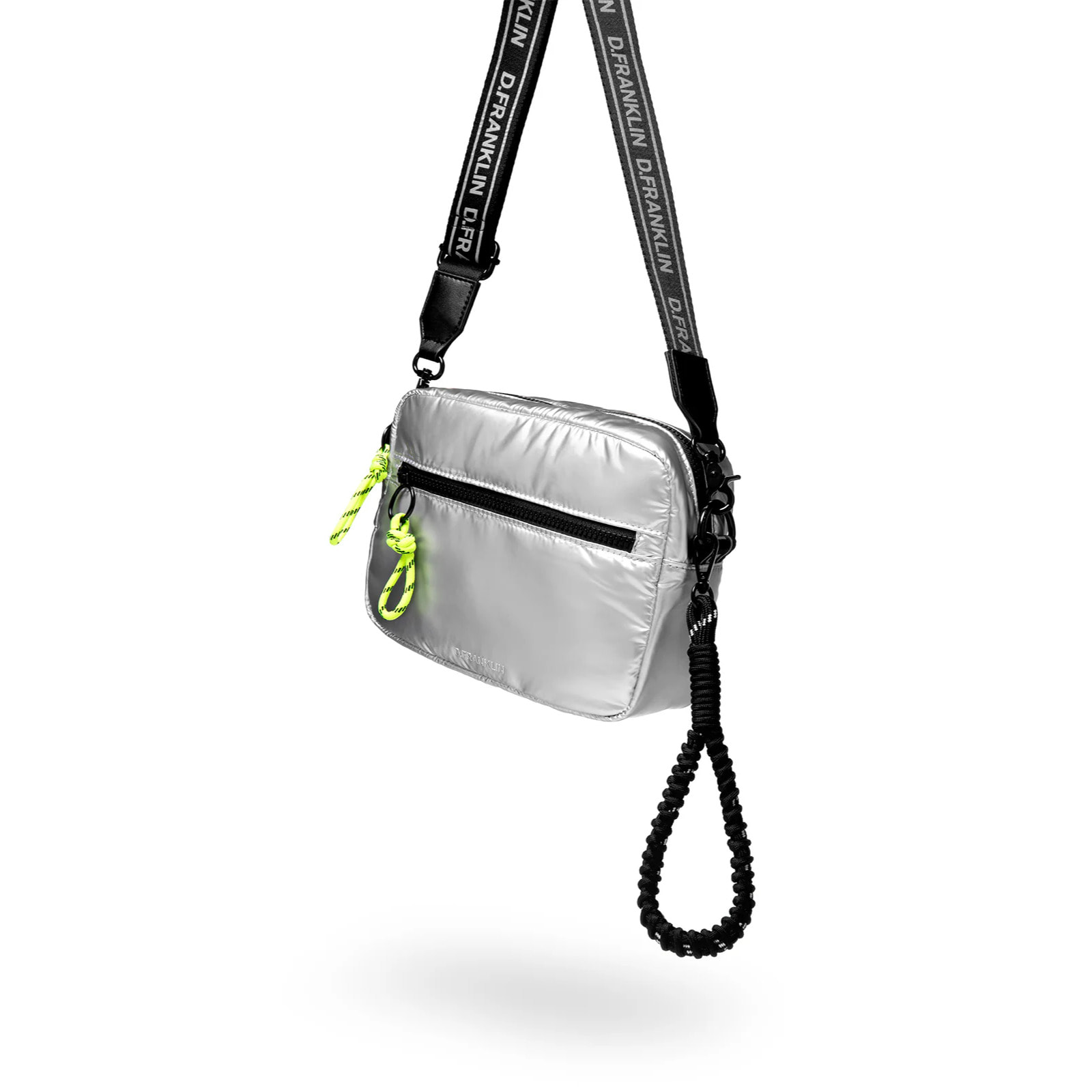 Bolso Bandolera Bomb Crossbody Bag en Plata D.Franklin