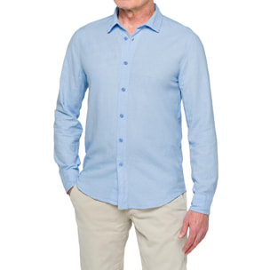 Camisa Hot Buttered Saunders azul