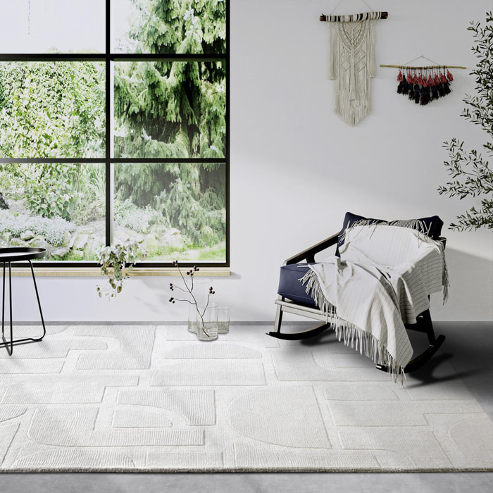 Tapis salon Rectangulaire Géométrique