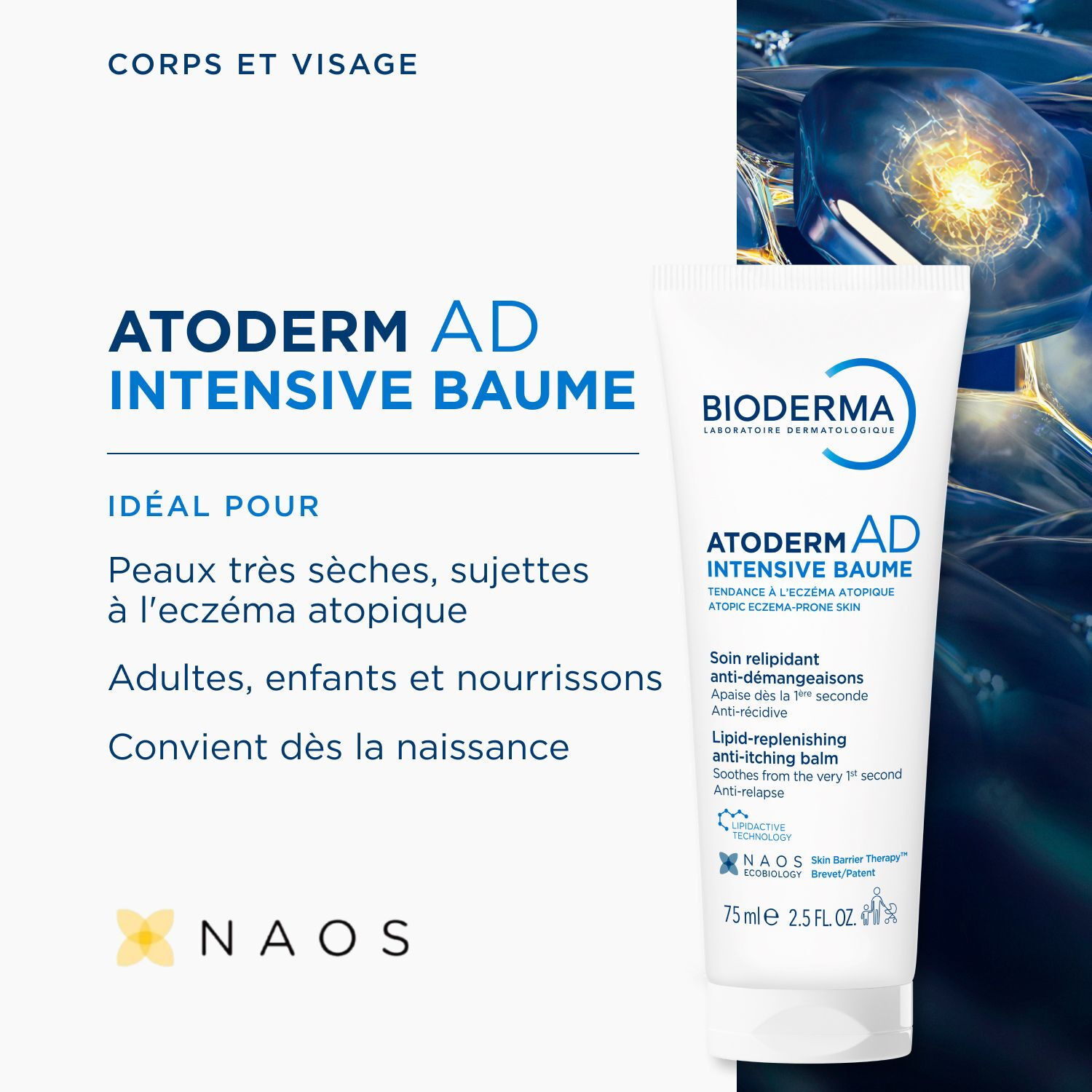 Atoderm Ad Intensive Baume - INTENSI BME 75ML