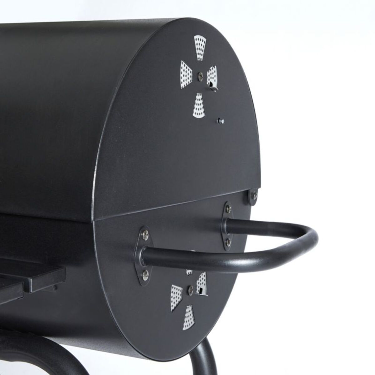 Barbecue charbon ESSENTIELB EBCA1 noir sur chariot, 62x35 cm