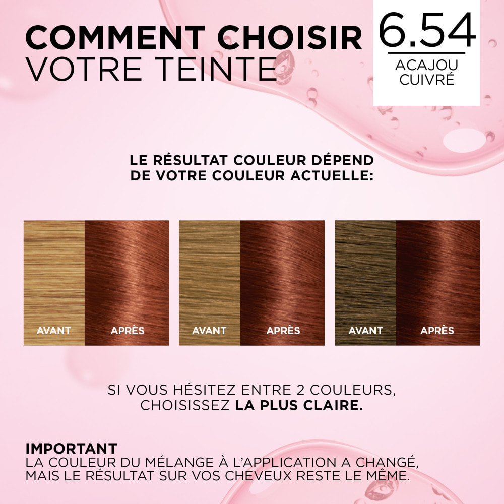 L'Oréal Paris Excellence crème Coloration 6.54 Blond foncé acajou cuivré