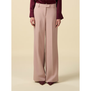 Oltre - Pantalones wide leg - Rosa