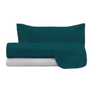 COMPLETO LETTO NATURAL COLOR, 100% COTONE - SINGOLO