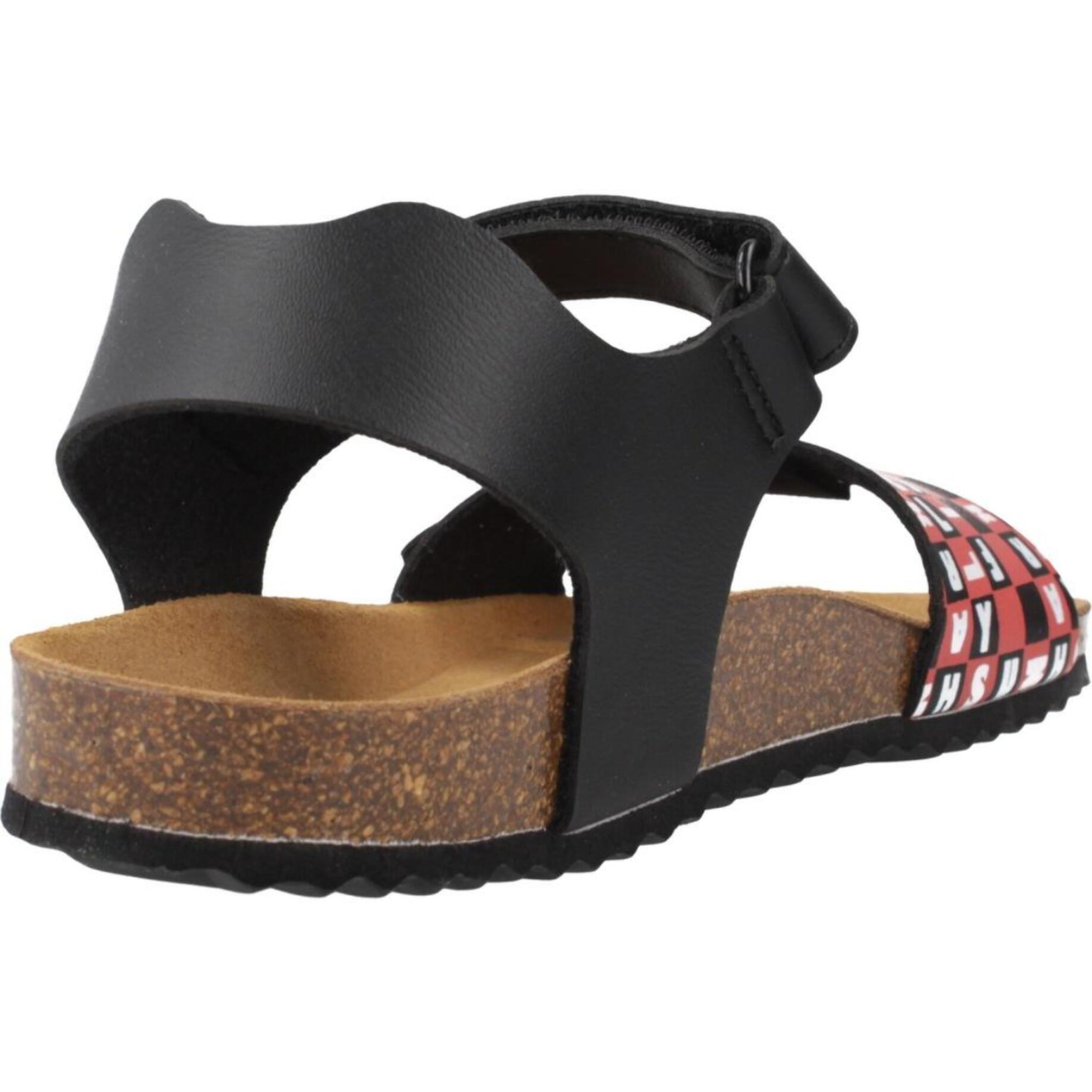 Sandalias Niño de la marca GEOX  modelo J GHITA BOY NEGRO