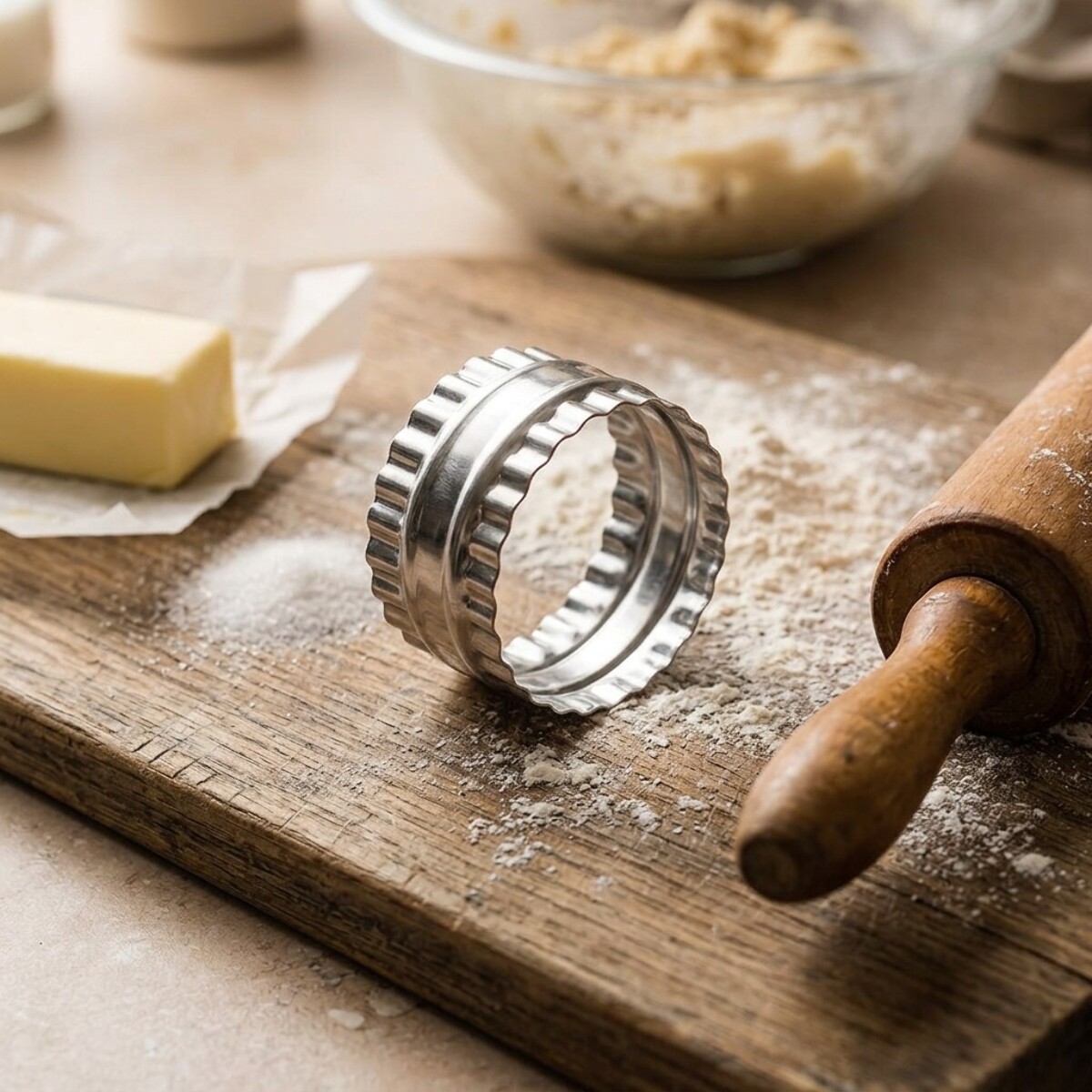 Lot de 3 emporte-pièces ronds et cannelés Zenker Emporte-pièces