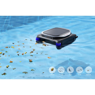Robot piscine DREAME J1 sans fil - ligne d'eau, surfaces - bac à débris de 5L